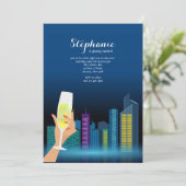 シティトーストパーティの招待状 招待状 (スタンド正面)