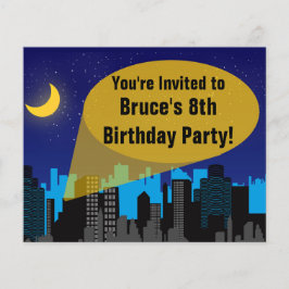 シティナイトスカイラインスーパーヒーローボーイズ誕生日パーティー