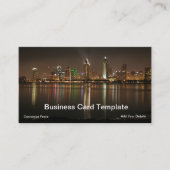 シティナイトビジネスカードフォトサンディエゴ 名刺 (正面)