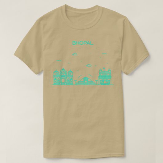 シティナイトボパール Tシャツ (デザイン正面)