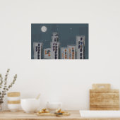 シティナイト – ポスター (キッチン)