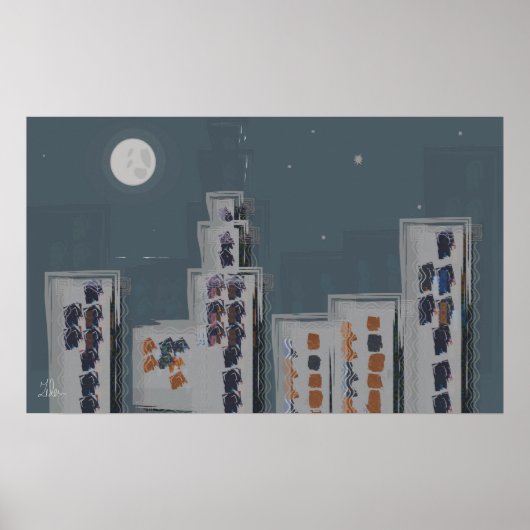 シティナイト – ポスター (正面)