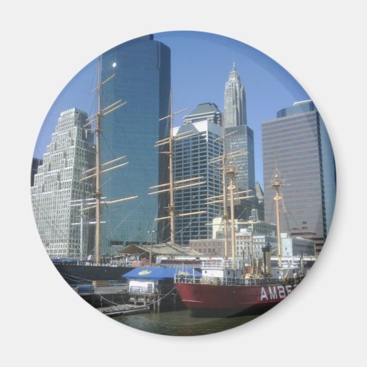 シティハーバーボート マグネット (正面)