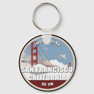 シティバイザベイ、サンフランシスコ・カリフォルニア キーホルダー