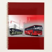 シティバスレッドグリーンコーチオンアーバン通り プランナー手帳 (正面)