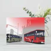 シティバスレッドグリーンコーチオンアーバン通り 招待状 (スタンド正面)