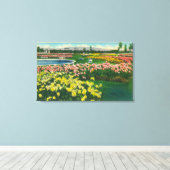 シティバラガーデンインサンタクララカウンティ キャンバスプリント (インサイチュ (ウッドフロア))