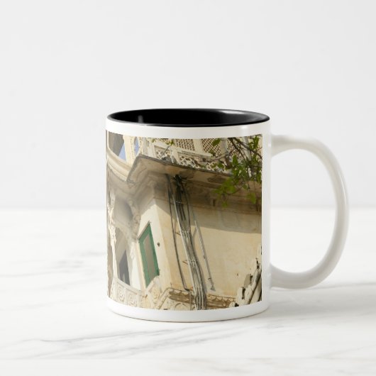 シティパレスウダイプールラジャスタンインド ツートーンマグカップ (右)