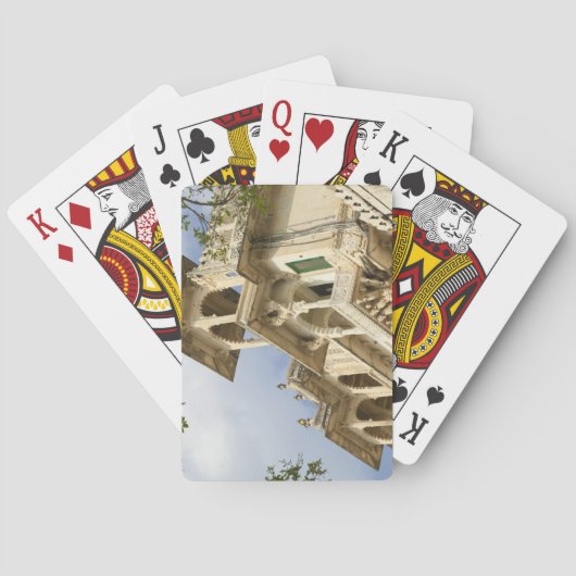 シティパレスウダイプールラジャスタンインド トランプ (裏面)