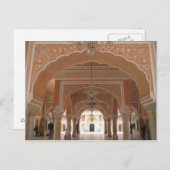 シティパレスジャイプールのハガキ建築 ポストカード (正面/裏面)