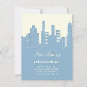 シティビューのお引越しお知らせ 案内状 (正面)