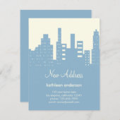 シティビューのお引越しお知らせ 案内状 (正面/裏面)