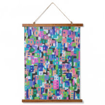 シティビューアットナイト絵画抽象芸術