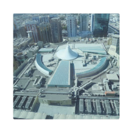 シティビュー16"x16"メタルアート メタルプリント