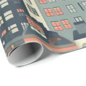 シティビュー ラッピングペーパー (ロールコーナー)
