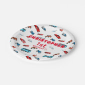 シティビークル誕生日紙プレート ペーパープレート (アングル)