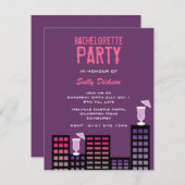 シティブロックズバチェロレッテ招待状 招待状 (正面/裏面)