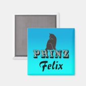 シティプリンツシュヴァルツァーカターカッツェ マグネット (正面/裏面)