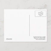 シティホールクロックタワーカーディフ ポストカード (裏面)