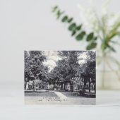 シティホールパーク、パースアンボー NJ ヴィンテージ ポストカード (スタンド正面)