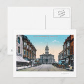 シティホールビルのビューワシントンセント ポストカード (正面/裏面)