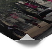 シティホールフィラデルフィア写真 ポスター (角)