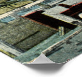 シティホールミルウォーキーWIレプロヴィンテージ1911 ポスター (角)