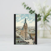 シティホールミルウォーキーWIヴィンテージ1911 ポストカード (スタンド正面)