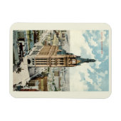 シティホールミルウォーキーWIヴィンテージ1911 マグネット (横)