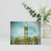 シティホールローウェルマサチューセッツはがき ポストカード (スタンド正面)