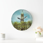 シティホールローウェルマサチューセッツ時計 ラージ壁時計 (ホーム)