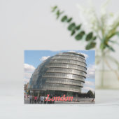シティホール市長室ロンドン英国はがき ポストカード (スタンド正面)