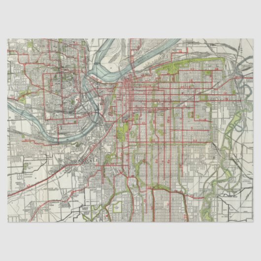 シティマップシリーズデザイン10 薄葉紙 (正面)