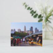 シティマーケットとダウンタウンカンザスシティスカイライン ポストカード (スタンド正面)