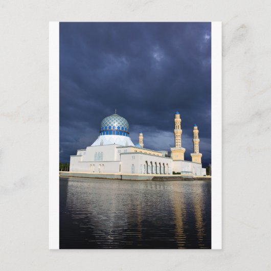 シティモスクコタキナバルボルネオ ポストカード (正面)
