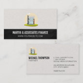 シティモダン建物ロゴハモダンウス 名刺 (正面/裏面)