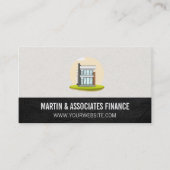 シティモダン建物ロゴハモダンウス 名刺 (正面)