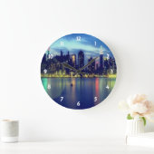 シティライトウォールクロック ラージ壁時計 (ホーム)