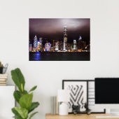 シティライトプリント ポスター (ホームオフィス)