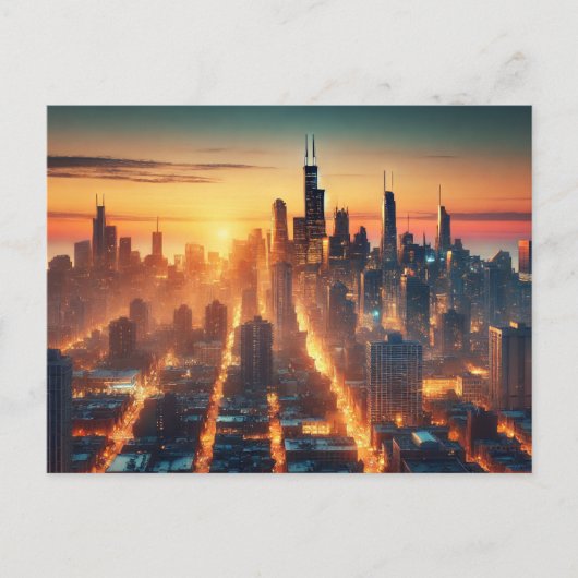 シティライト覚醒 ポストカード (正面)