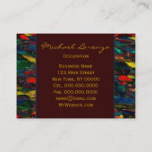 シティライフユニセックス/PEAR紙 名刺 (裏面)