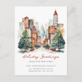 シティライフ シティクリスマス 新住所 案内ポストカード (正面)