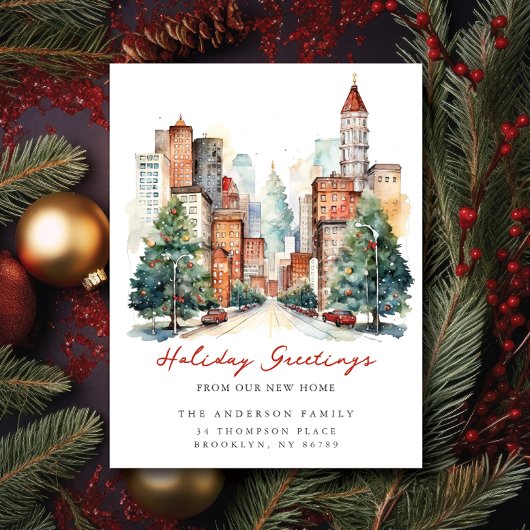 シティライフ シティクリスマス 新住所 案内状