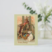 シティーイースターバニーズウィズラムヴィンテージ シーズンポストカード (スタンド正面)