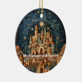 シティーオブベツレヘムパーソナライズされたオーナメント セラミックオーナメント (右)