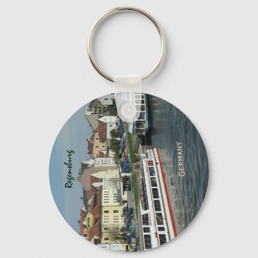 シティーオブレジェンスバーグドイツ キーホルダー (正面)