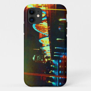 🌌🌉🌙シティーサイケデリックナイトスケープ iPhone 11 ケース