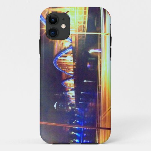 🌌🌉🌙シティーサイケデリックナイトスケープ Case-Mate iPhoneケース (裏面)