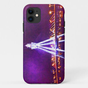 🌌🌉🌙シティーサイケデリックナイトスケープ iPhone 11 ケース