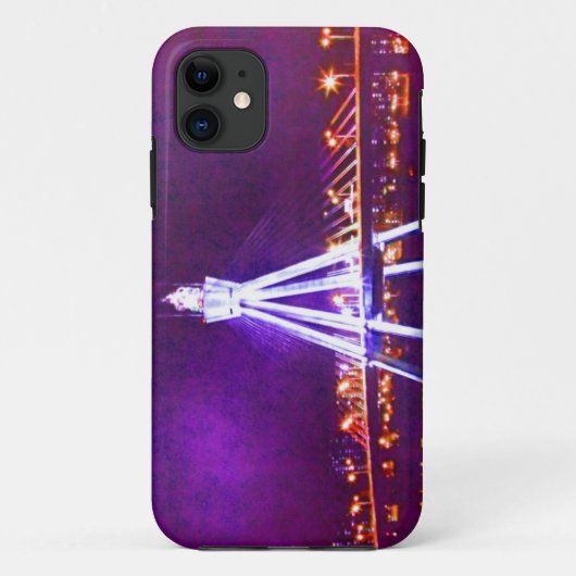 🌌🌉🌙シティーサイケデリックナイトスケープ Case-Mate iPhoneケース (裏面)